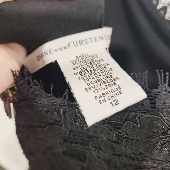 DVF Zarita lace sheath dress - Picture 9 of 10